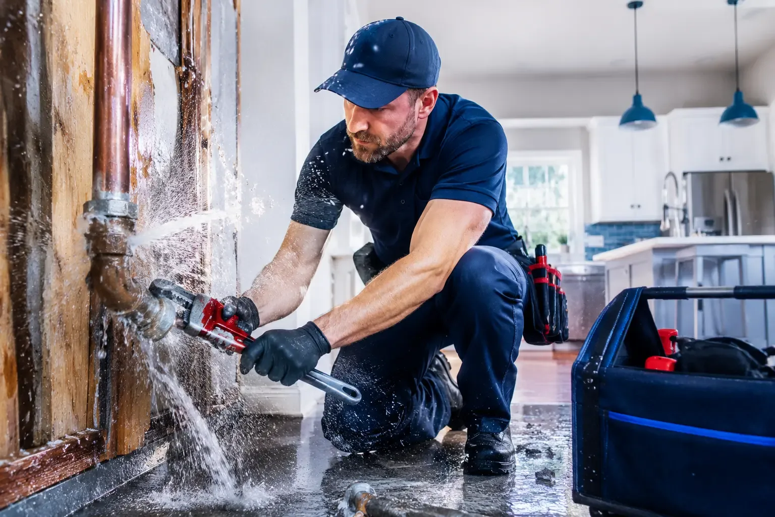 Local emergency pipe repair professionals in New London, WI